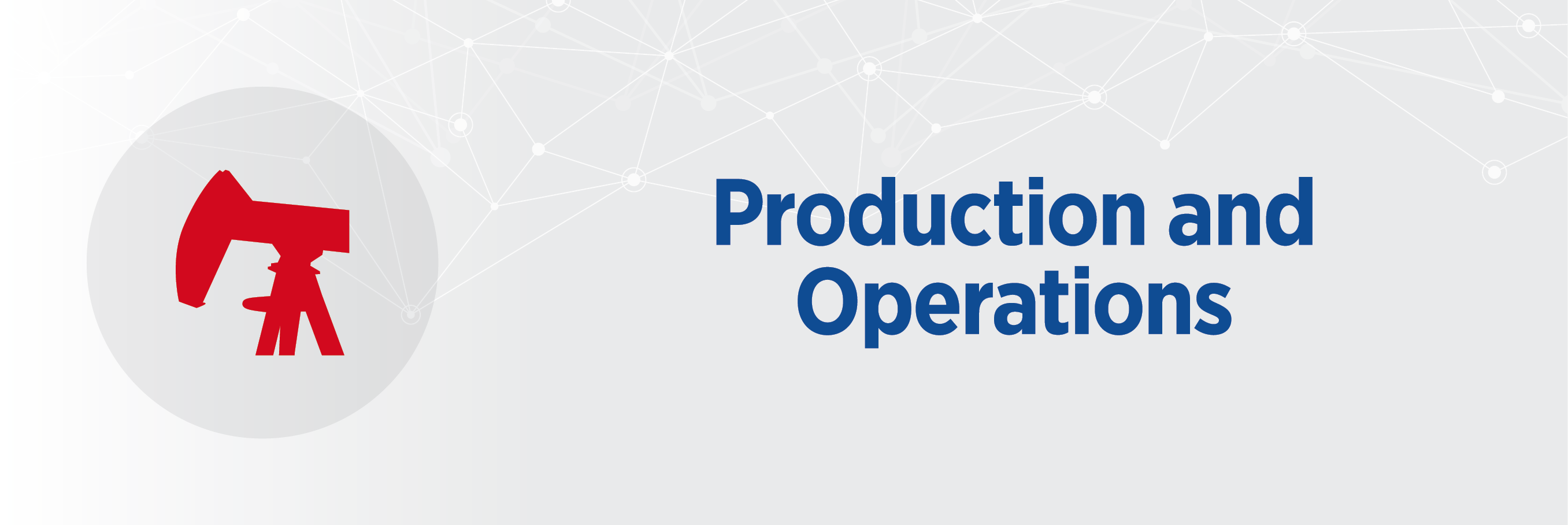 Production and Operations